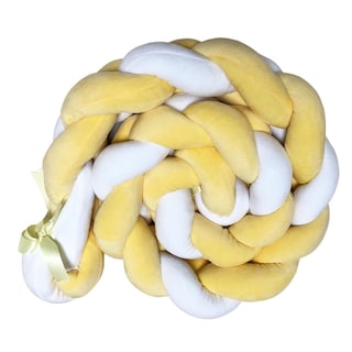 Foto 1 | Protector De Cuna 2m Protege Golpes Bebé Amarillo Blanco