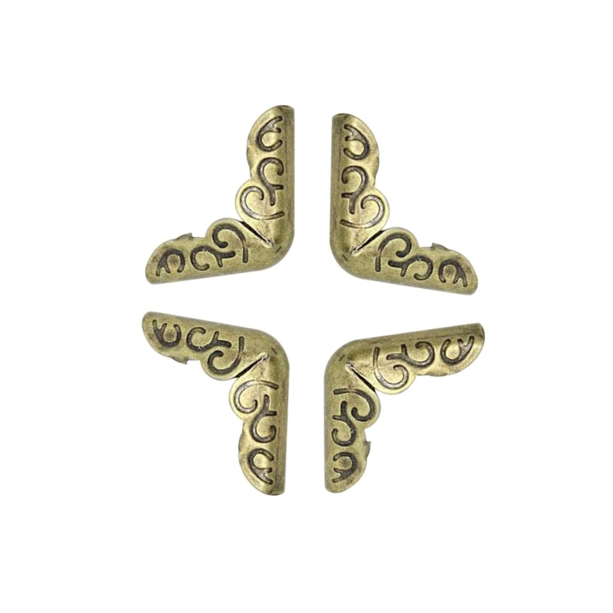 Foto 1 | Protector De Esquinas Nuobesty Para Álbumes De Recortes, Metal, 60 Unidades, 2 X 1,5 X 0,5 Cm - Venta Internacional.