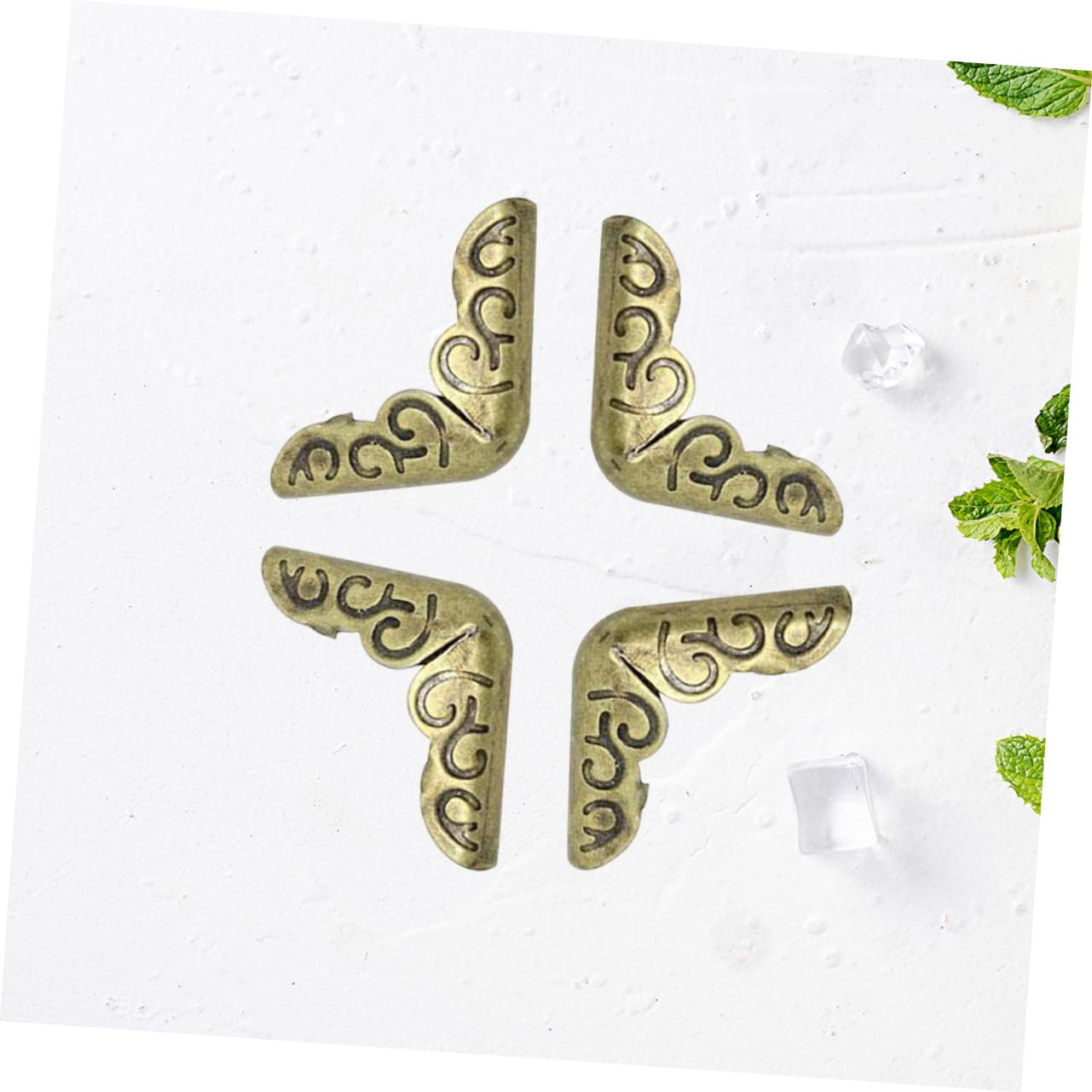 Foto 8 pulgar | Protector De Esquinas Nuobesty Para Álbumes De Recortes, Metal, 60 Unidades, 2 X 1,5 X 0,5 Cm - Venta Internacional.