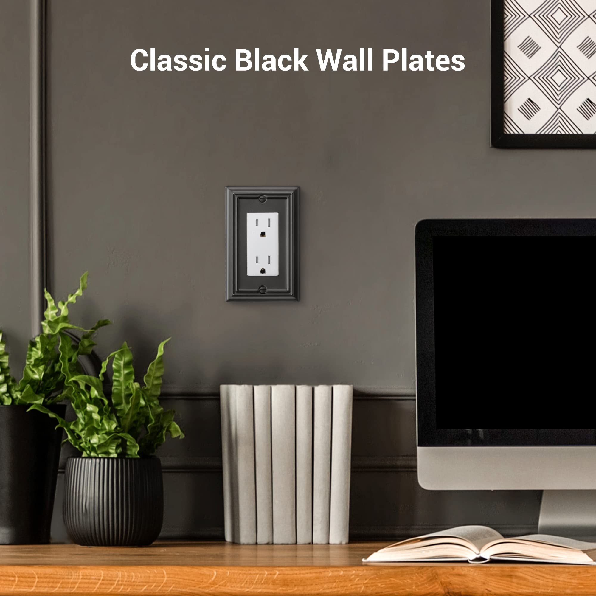 Foto 4 pulgar | Wall Plates Dewenwils Metel Decorator Outlet Cover, Paquete De 4 - Venta Internacional.