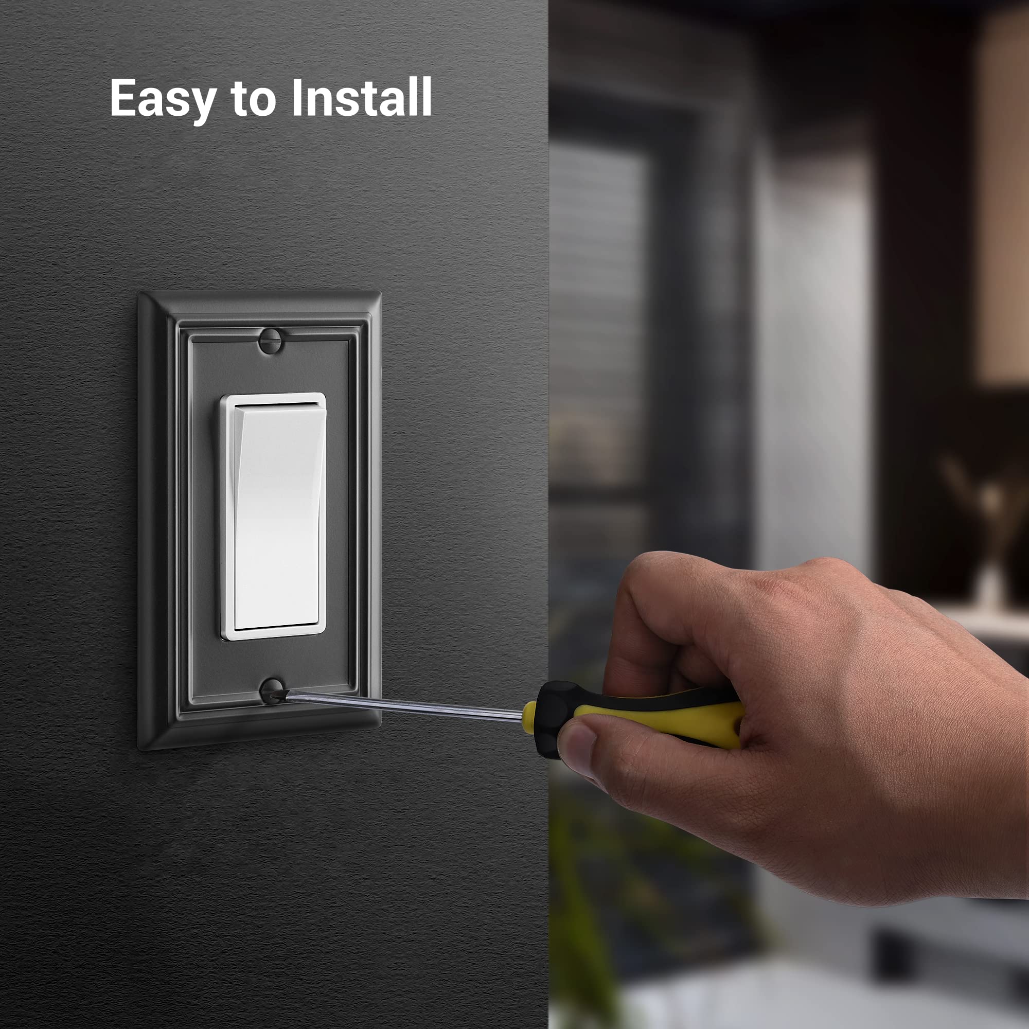 Foto 5 pulgar | Wall Plates Dewenwils Metel Decorator Outlet Cover, Paquete De 4 - Venta Internacional.