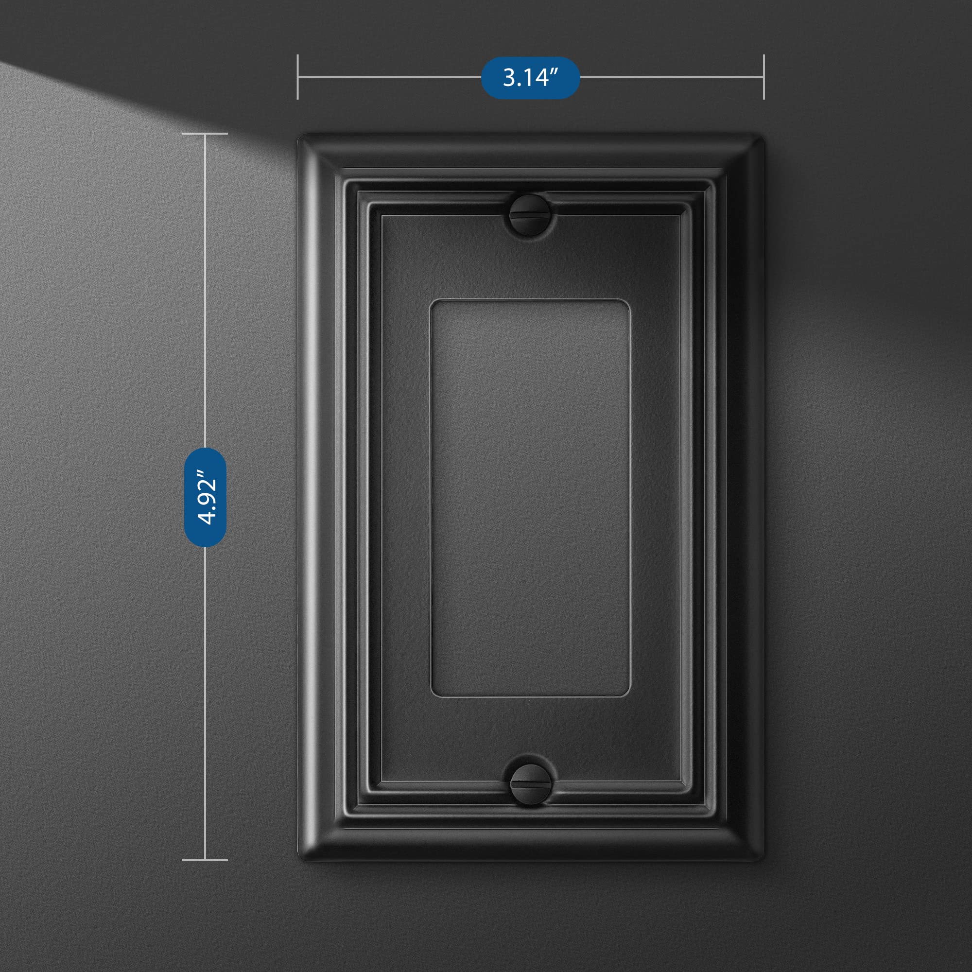 Foto 7 pulgar | Wall Plates Dewenwils Metel Decorator Outlet Cover, Paquete De 4 - Venta Internacional.