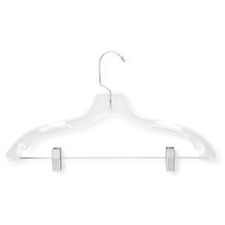 Foto 2 | Ganchos de Plástico Honey Can Do Transparente con 2 Pinzas