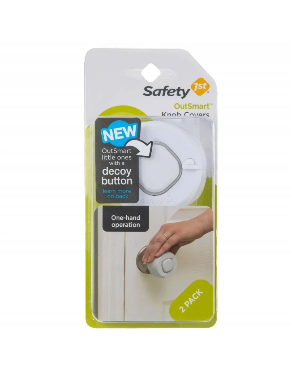 Foto 2 | Safety 1st: Cubiertas Para Perillas Outsmart (paquete De 2) - Blanco