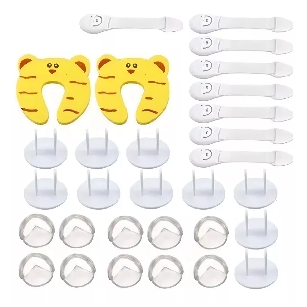Foto 2 pulgar | 30 Protecciones Esquineros Bebés Seguridad Protector Muebles Eo Safe Imports Esi-17172-1 Transparente