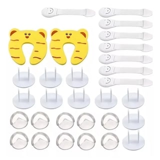 Foto 1 | 30 Protecciones Esquineros Bebés Seguridad Protector Muebles Eo Safe Imports Esi-17172-1 Transparente