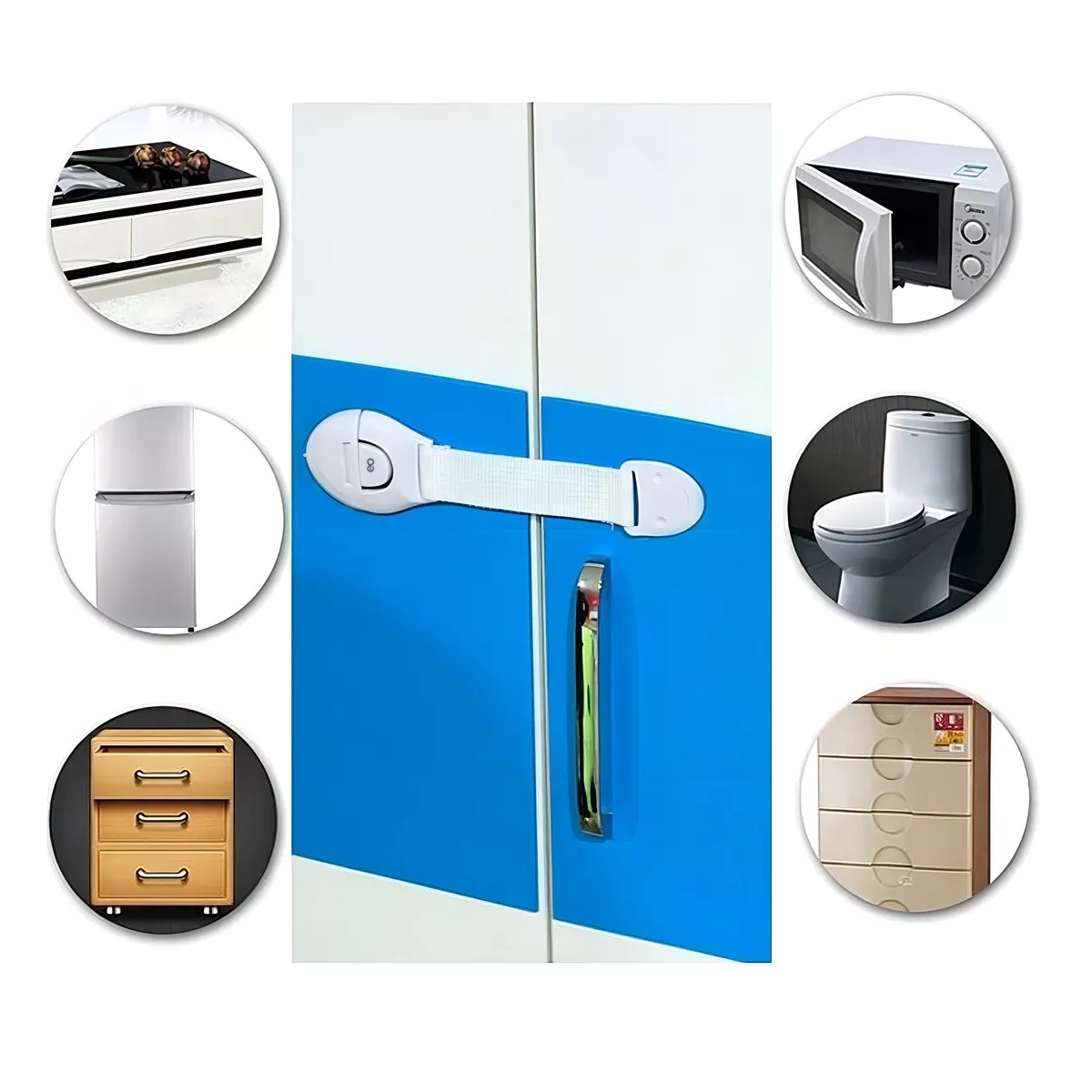 Foto 2 | 30 Protecciones Esquineros Bebés Seguridad Protector Muebles Eo Safe Imports Esi-17172-1 Transparente