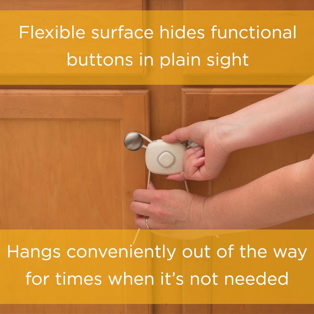 Foto 6 pulgar | Safety 1st Outsmart™ Flex Lock, Paquete De 4, Blanco - Venta Internacional.