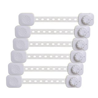 Foto 1 | Candados De Seguridad Para Niños Dreambaby Twist 'n Lock L1435 Blancos, Paquete De 6 - Venta Internacional.