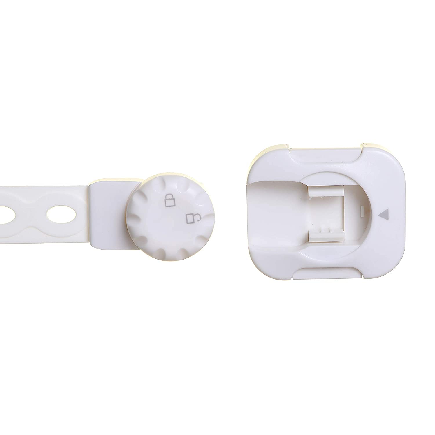 Foto 6 pulgar | Candados De Seguridad Para Niños Dreambaby Twist 'n Lock L1435 Blancos, Paquete De 6 - Venta Internacional.
