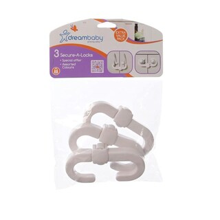Foto 1 | Lock Dreambaby Secure A Lock, Paquete De 3 - Venta Internacional.