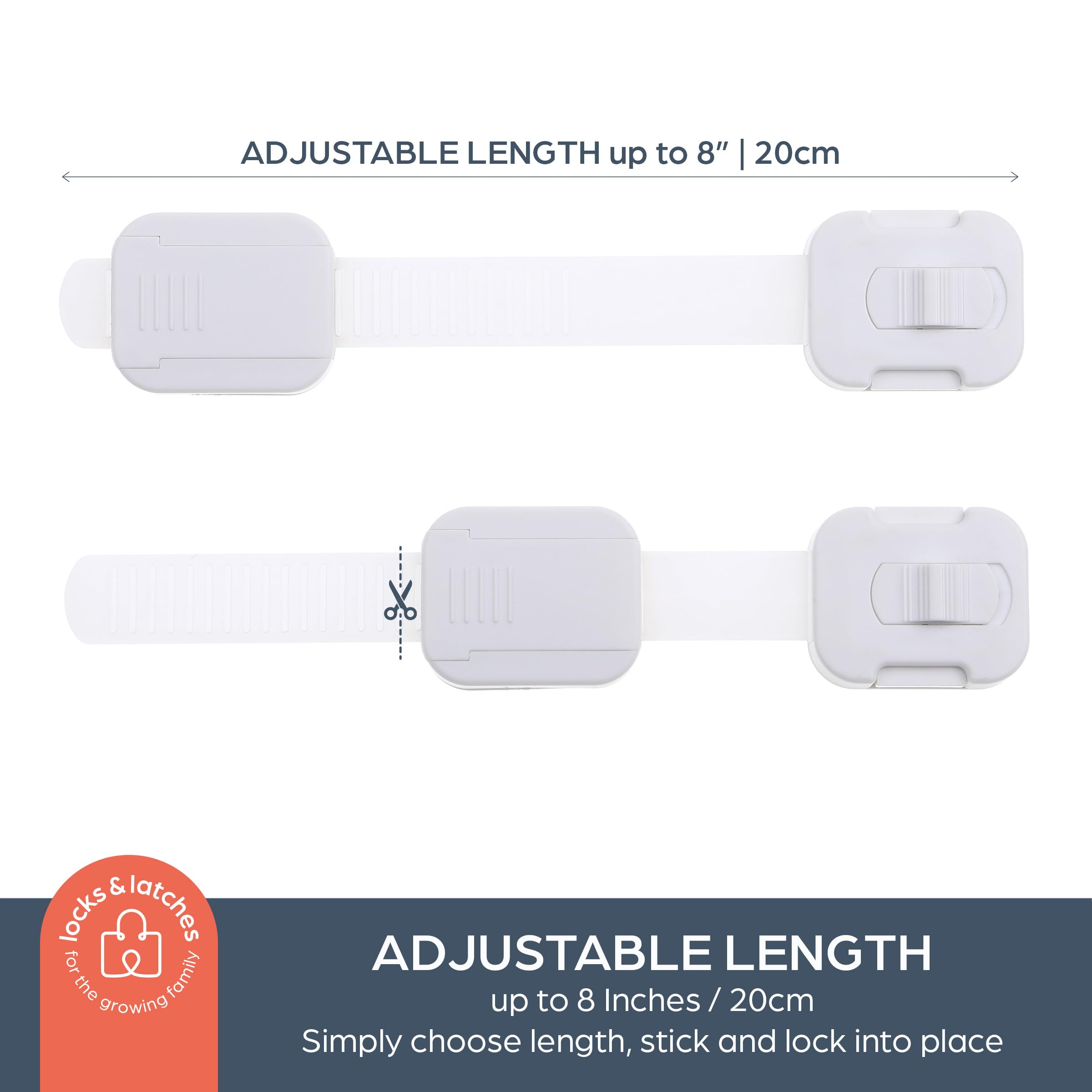 Foto 5 | Cerraduras De Armario Dreambaby, Giratorias Multiusos, Adapta-latch - Venta Internacional.