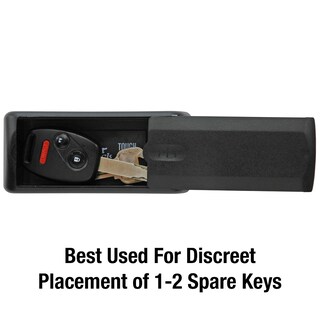 Foto 3 | Llavero Magnético Master Lock 207ec3, Paquete De 3, Negro - Venta Internacional.