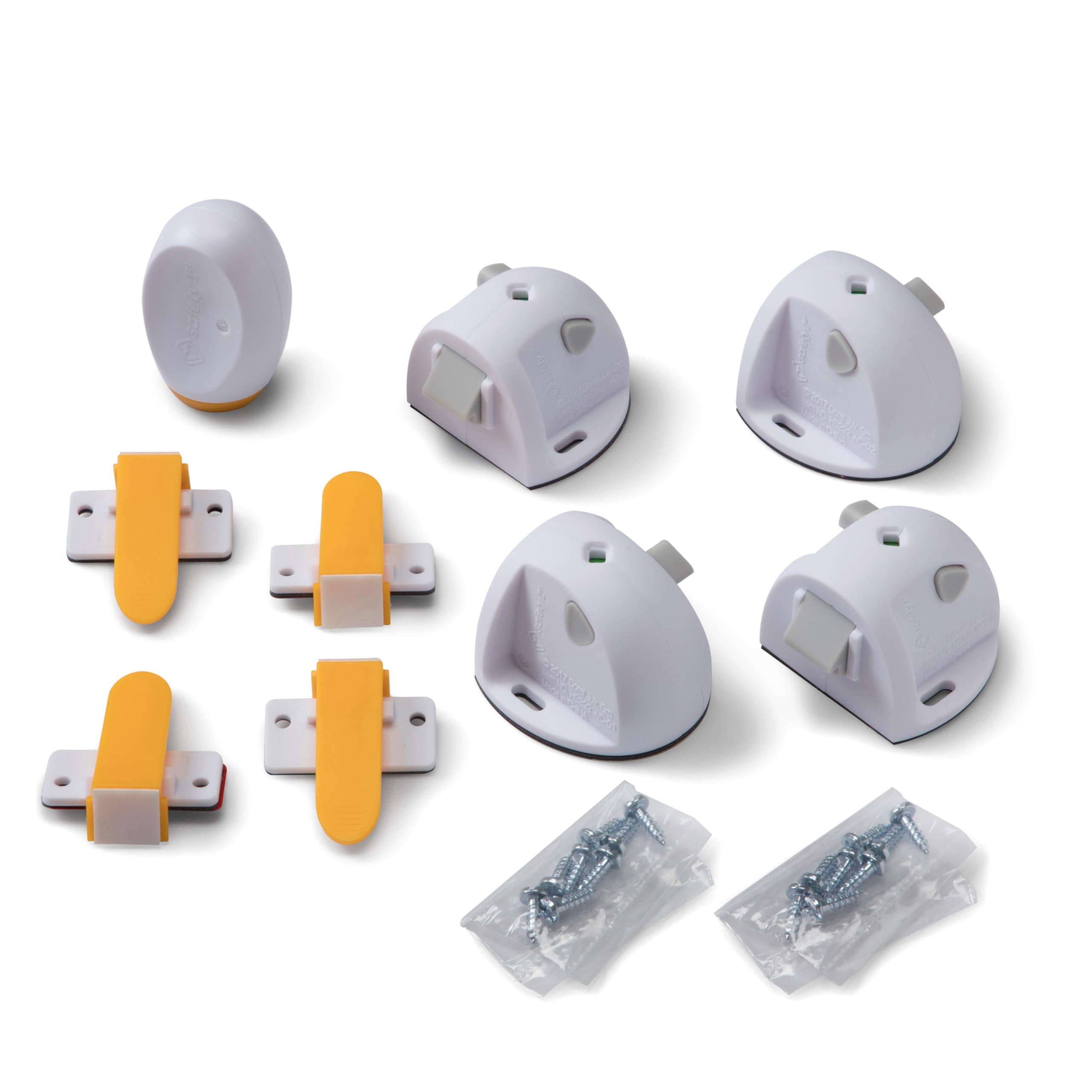 Foto 7 | Sistema De Cierre Magnético Safety First Adhesivo, 4 Cerraduras Y 1 Llave - Venta Internacional.