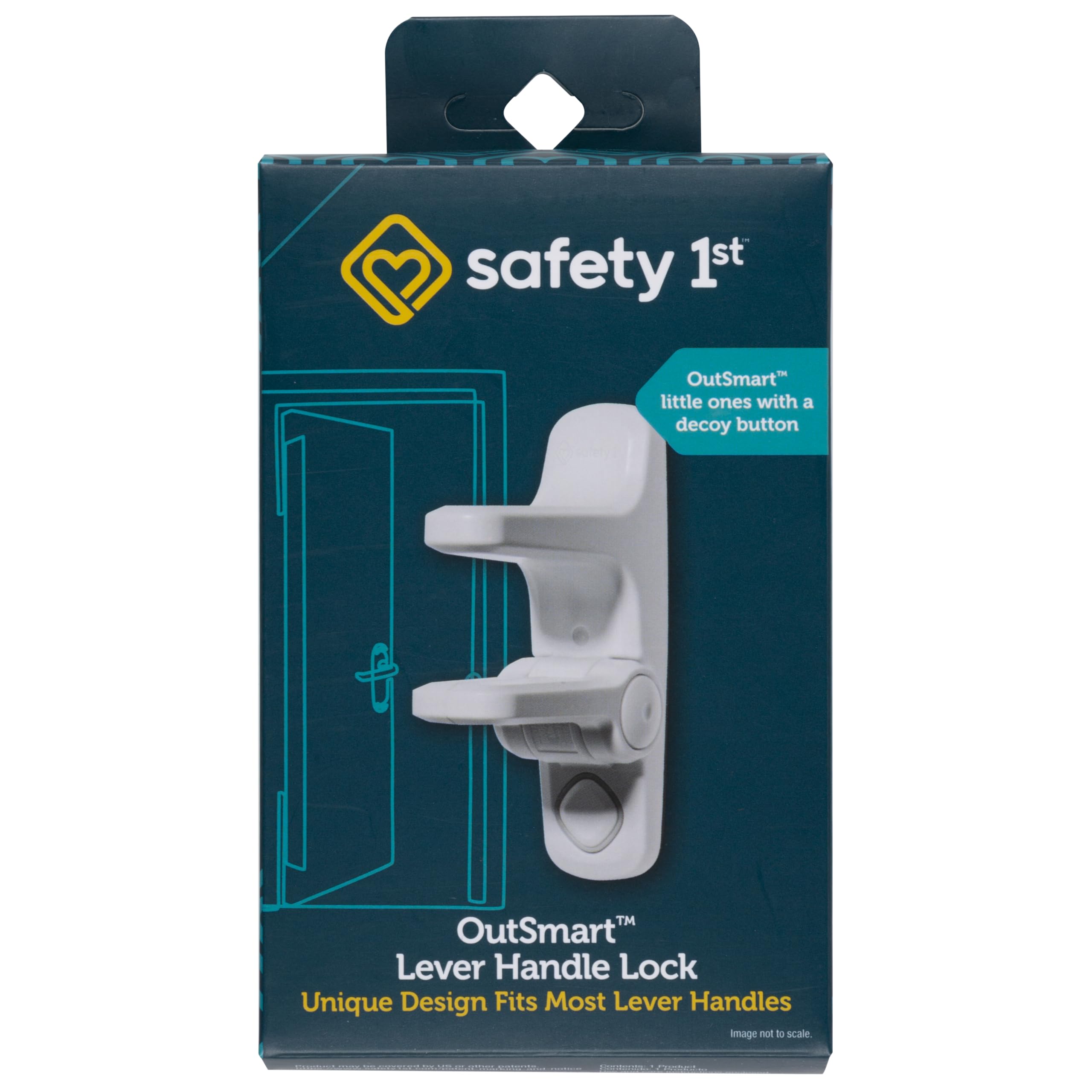 Cerradura Con Palanca De Puerta A Prueba De Niños Safety 1st Outsmart White - Venta Internacional.