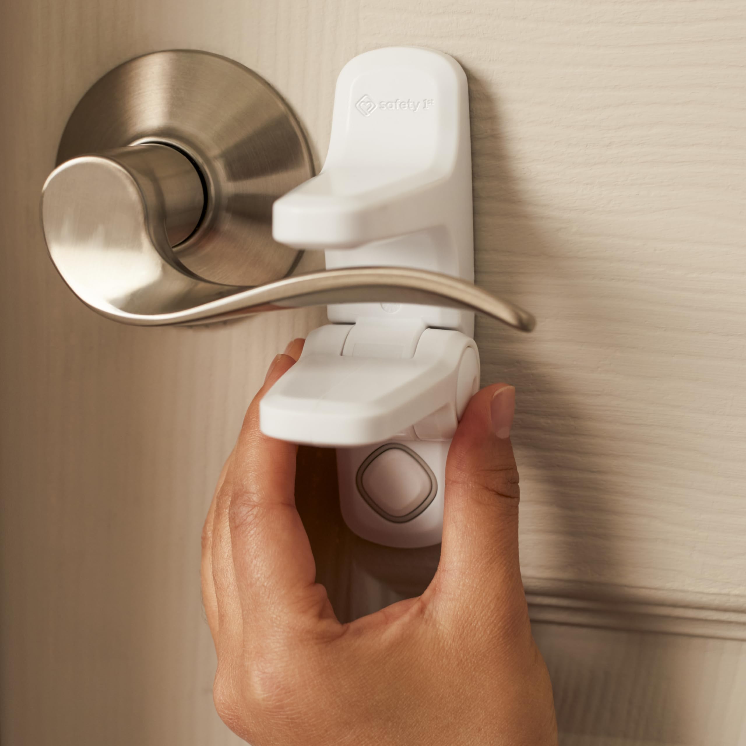 Foto 4 | Cerradura Con Palanca De Puerta A Prueba De Niños Safety 1st Outsmart White - Venta Internacional.
