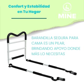 Foto 4 | Barandal para Cama Super Confort Adulto Mayor SC-BAR1 Blanco