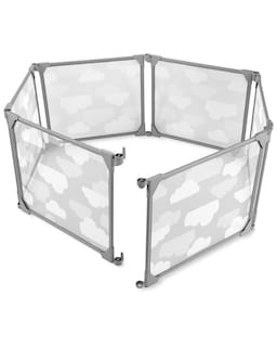 Foto 1 | Carcasa Expandible Playview Skip Hop Baby Gate, Plateada - Venta Internacional.