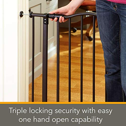Foto 3 pulgar | Puerta Para Mascotas Mypet North States Windsor Arch De 72 A 97 Cm De Ancho, Color Bronce - Venta Internacional.