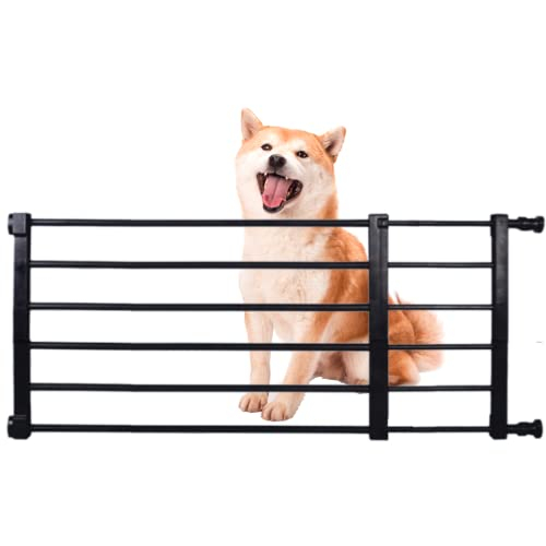 Puerta Para Perros Stoneglow, Escalón Expandible De 56 A 100 Cm, Color Negro - Venta Internacional.