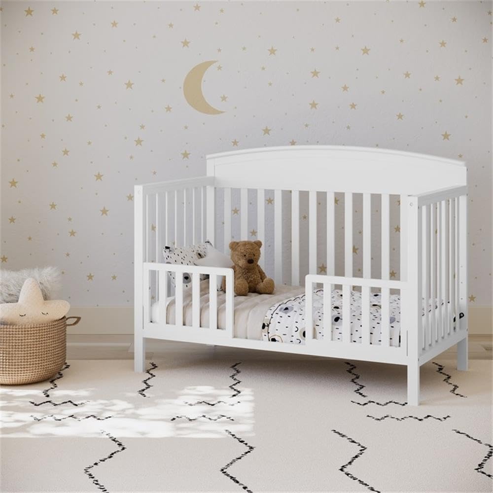 Foto 3 pulgar | Kit De Barandillas De Seguridad Para Niños Pequeños Graco Para Cuna Storkcraft, Color Blanco - Venta Internacional.