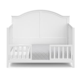 Foto 4 | Kit De Barandillas De Seguridad Para Niños Pequeños Graco Para Cuna Storkcraft, Color Blanco - Venta Internacional.