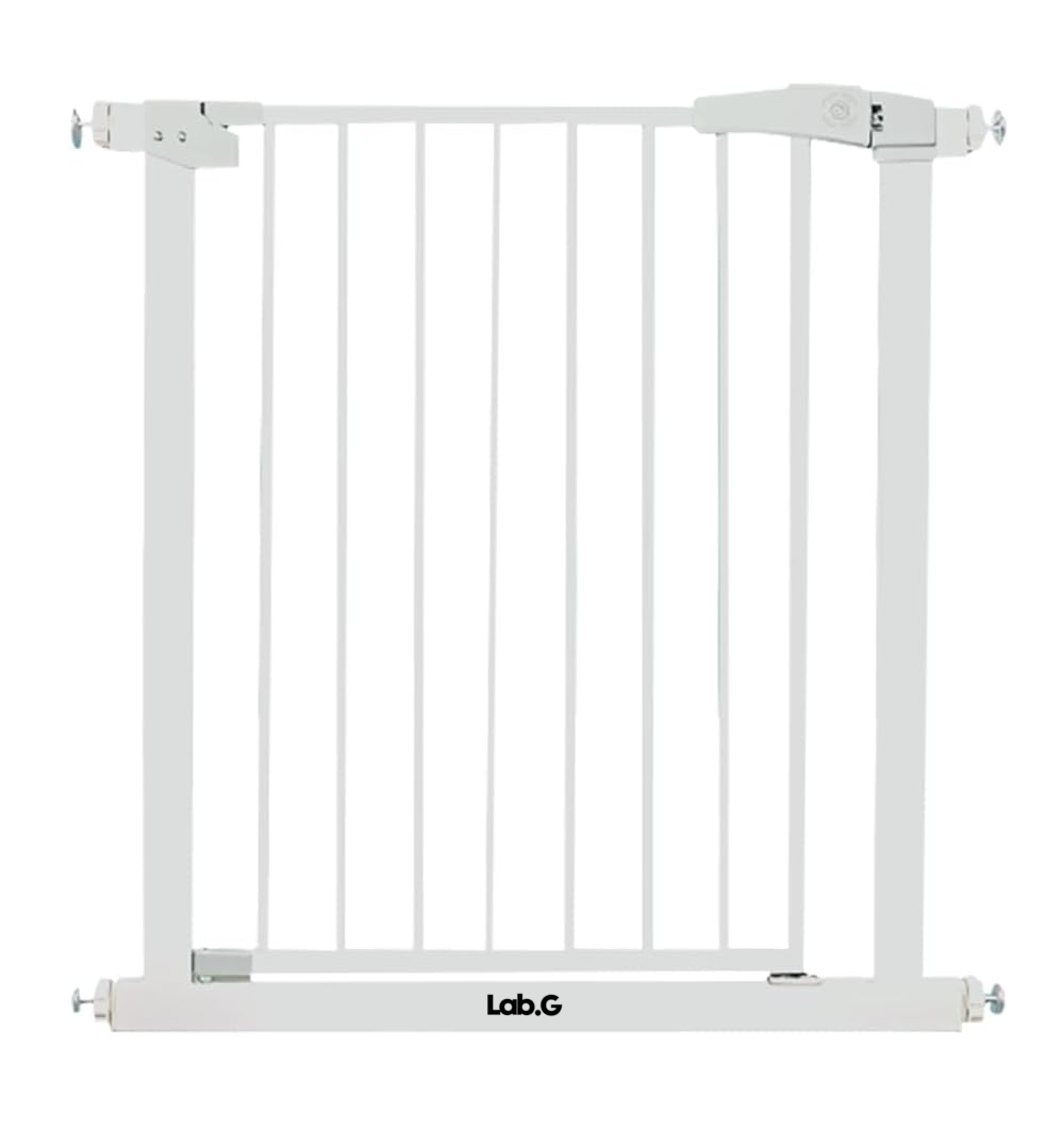 Puerta Reja Seguridad Bebes Escaleras Mascotas Expandible Bb Blanco