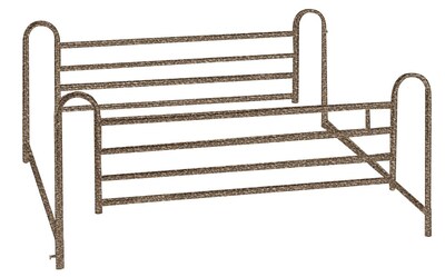 Foto 1 | Barandillas Laterales Para Cama De Hospital Drive Medical Deluxe De Longitud Completa - Venta Internacional.