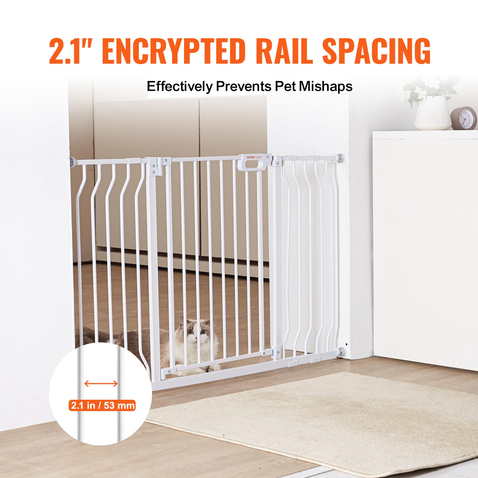Foto 5 | Puerta De Seguridad Vevor 29.5-51 Extra Ancha Para Escaleras Y Puertas - Venta Internacional.