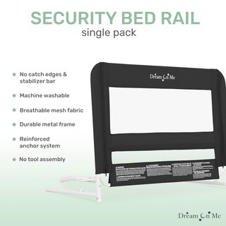 Foto 4 | Bed Rail Dream On Me, Malla De Seguridad Ligera Para Niños Pequeños - Venta Internacional.