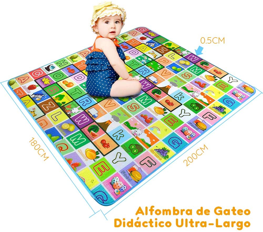 Foto 3 pulgar | Tapete Didáctico para Bebé Ilios Innova Multicolor