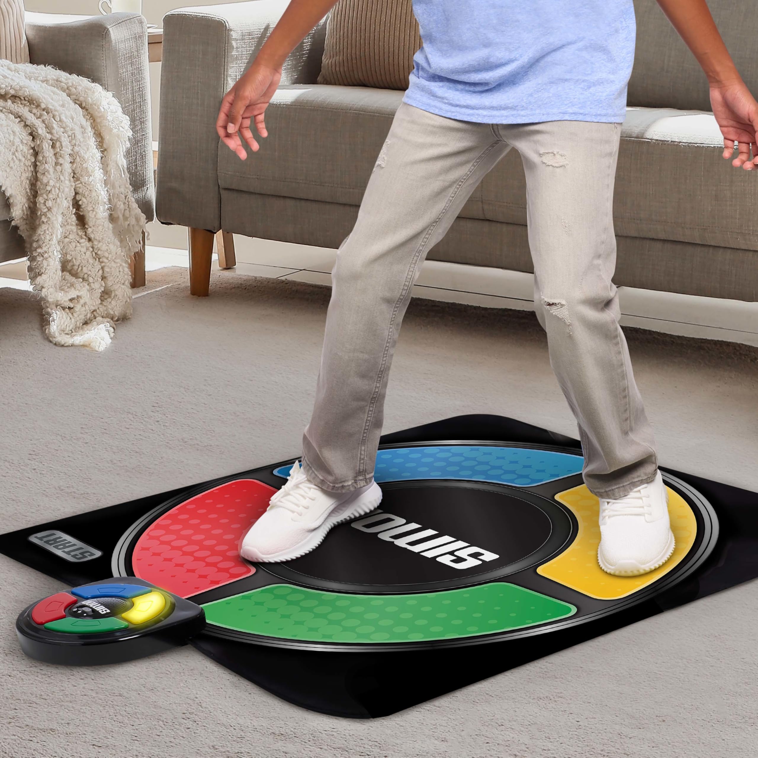 Foto 2 | Tapete De Juego Just Play Hasbro Simon Jump Con Luces Para Niños Mayores De 8 Años - Venta Internacional.