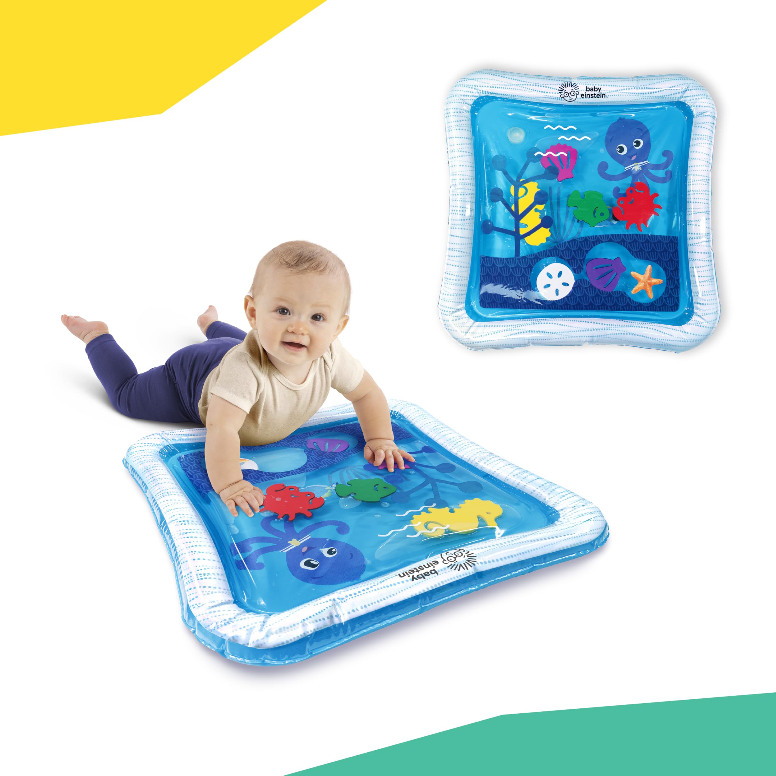 Foto 3 pulgar | Tapete Acuático Baby Einstein Tummy Time Opus Octopus Blue - Venta Internacional