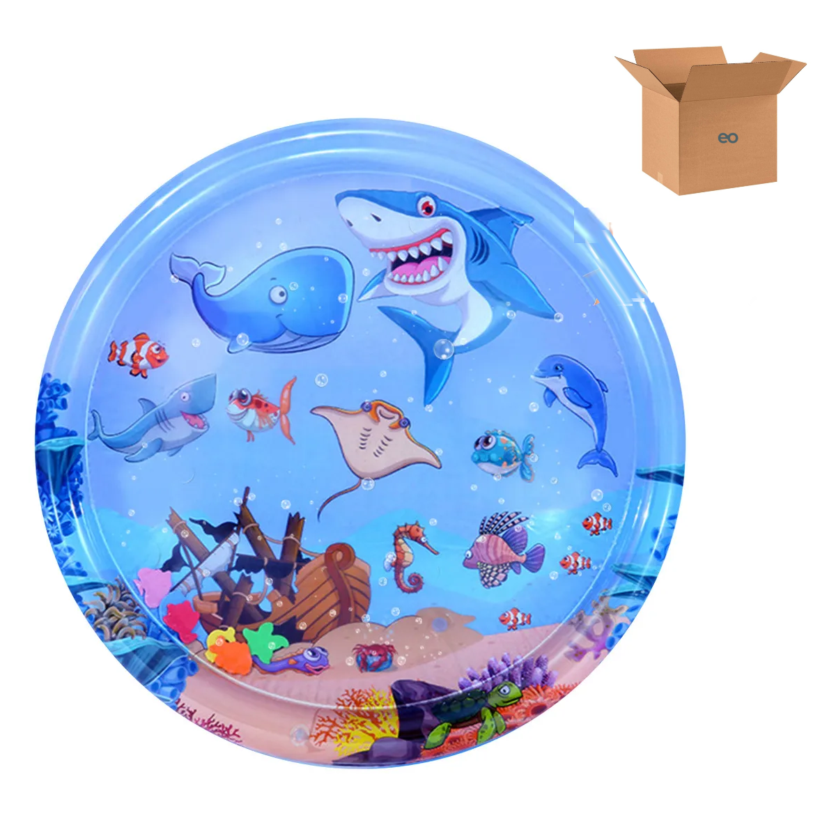 Foto 1 | Tapete Inflable con Agua para Bebés Eo Safe Imports ESI-21007 Azul