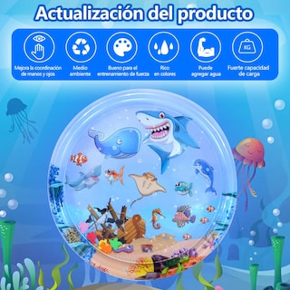 Foto 3 | Tapete Inflable con Agua para Bebés Eo Safe Imports ESI-21007 Azul