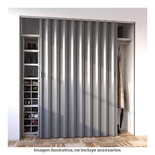 Foto 5 | Puerta Plegable Mediana - Gris