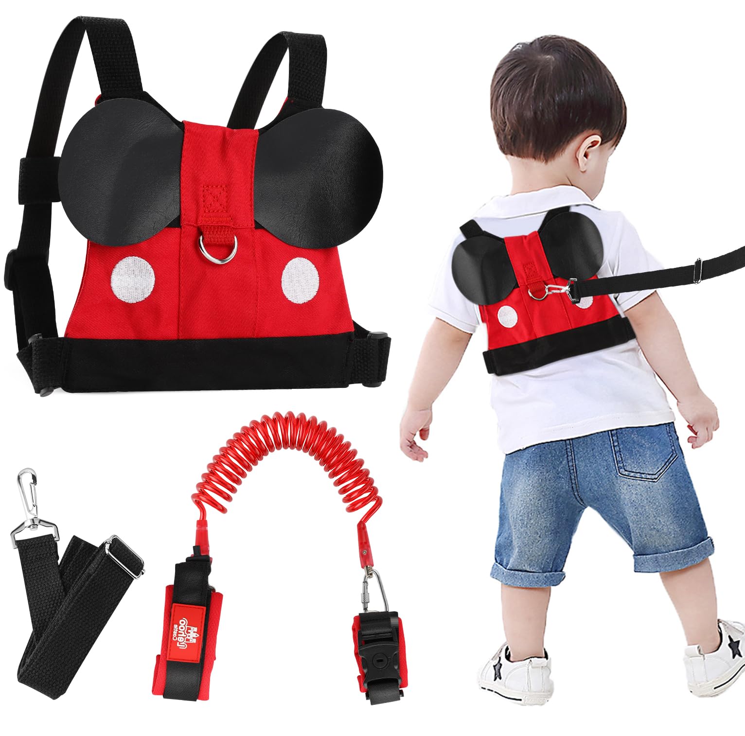 Foto 2 pulgar | Correa Para Niños Pequeños Lehoo Castle Mickey Anti Lost Wrish Link - Venta Internacional.
