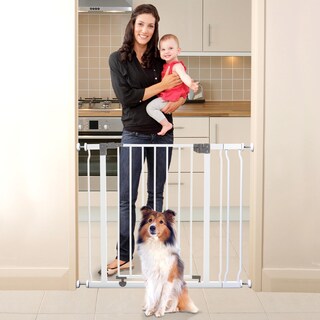 Foto 7 | Puerta De Seguridad Para Bebés Dreambaby Liberty Walk Thru Con Salida De 3.5 Pulgadas, Blanca - Venta Internacional.