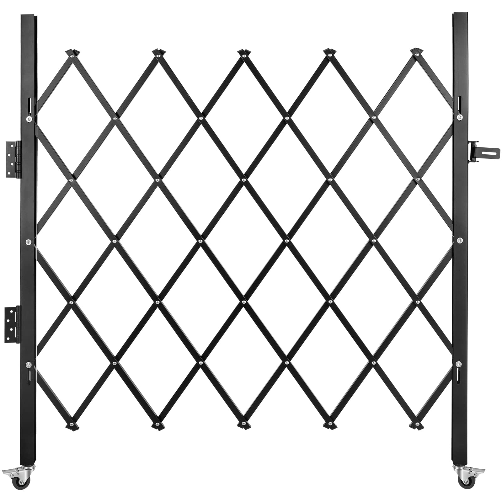 Foto 1 | Puerta De Seguridad Plegable Vevor Individual De 1,31 M De Alto X 1,68 M De Ancho, Acero - Venta Internacional.