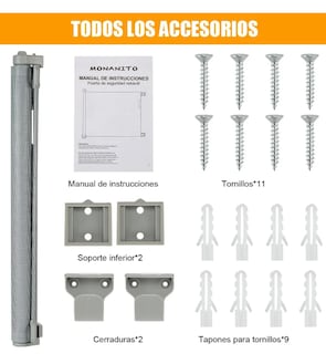 Foto 2 | Xtellar Puerta Seguridad Retráctil Y Expandible Para Bebé Y Mascotas 300x83 Cm