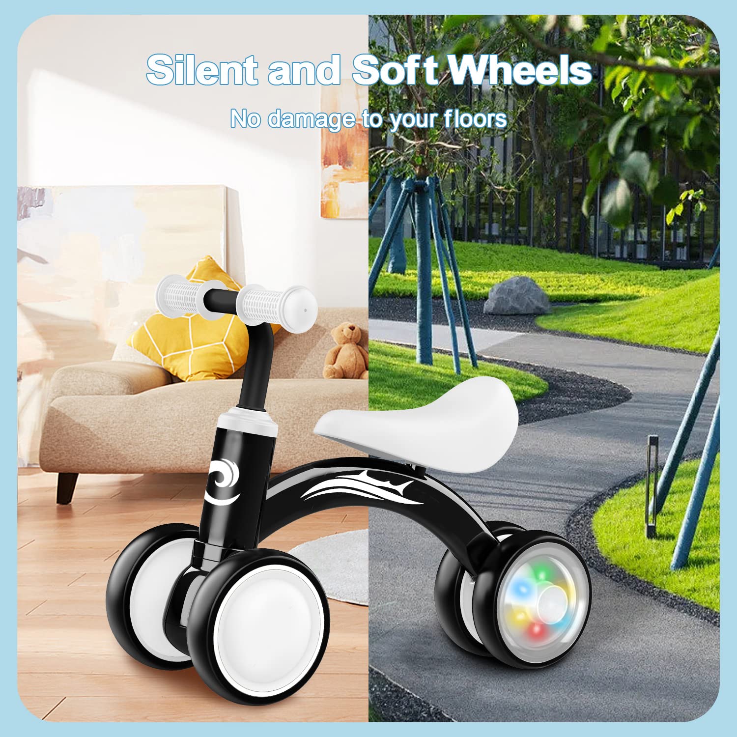 Foto 6 pulgar | Venta Internacional - Bicicleta de Equilibrio Gamfeiny con Iluminación