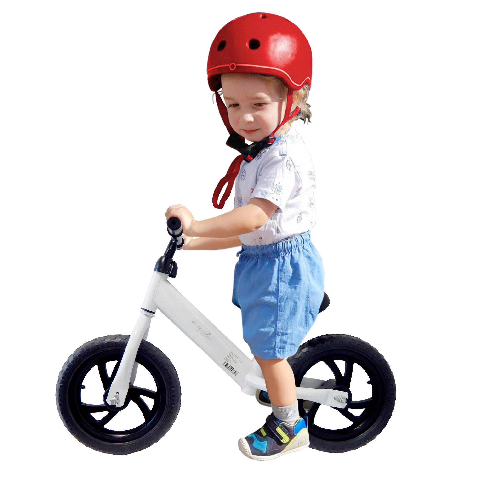 Foto 3 pulgar | Bicicleta de Equilibrio Aquila Charme Blanco Ajustable para Niños