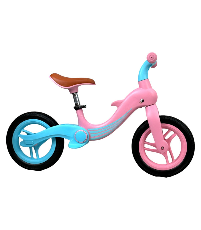 Foto 5 | Bicicleta de Equilibrio y Balance Llanta de Goma Plegable Rosa