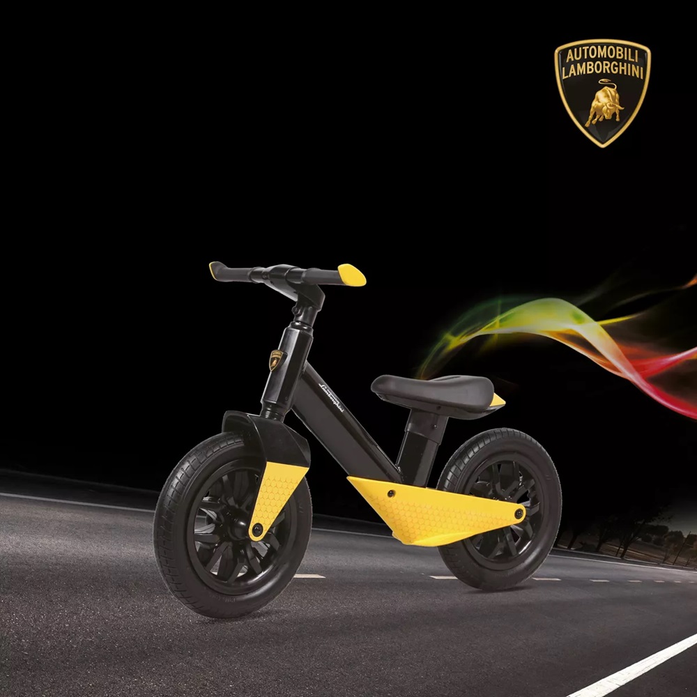 Foto 6 | Triciclo de Equilibrio Lamborghini Negro con Amarillo