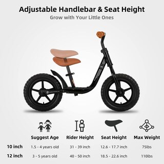 Foto 4 | Bicicleta de Equilibrio Joystar Roller Kids para Niños - Venta Internacional