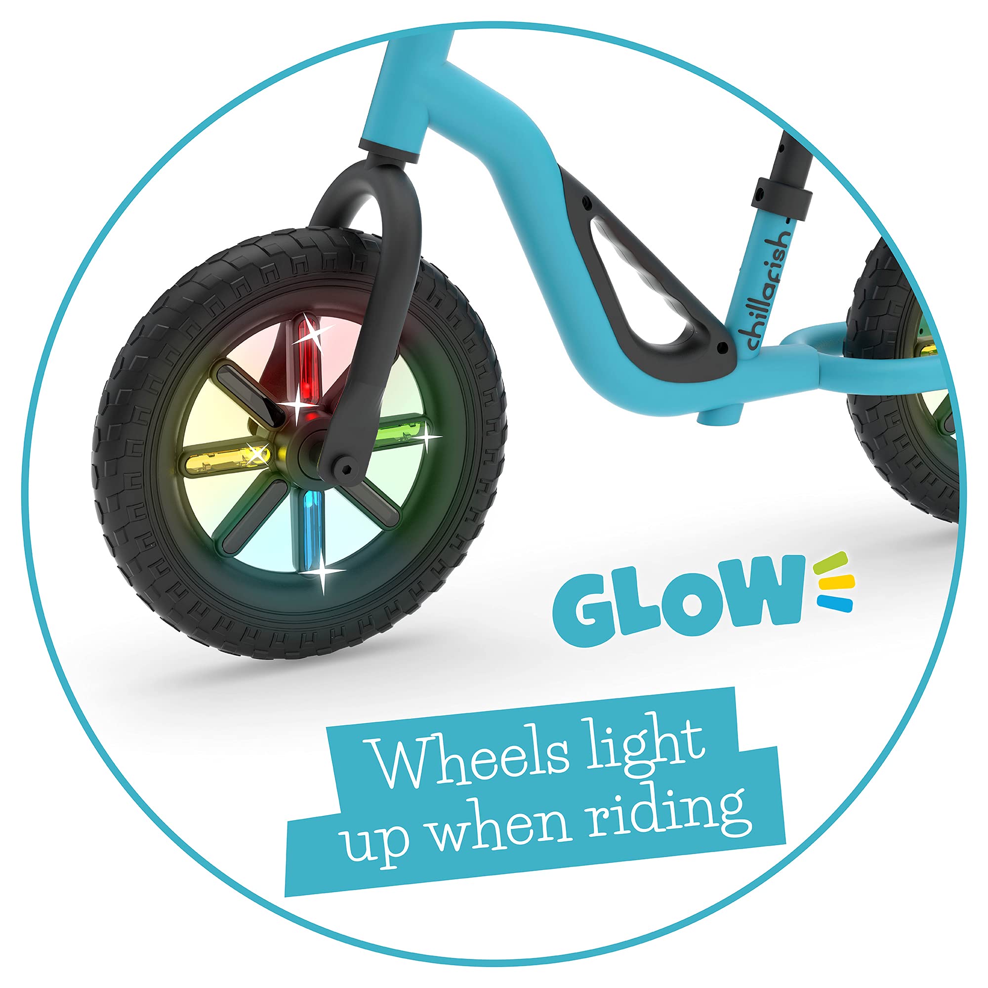 Foto 4 pulgar | Bicicleta Balance Chillafish Charlie Glow Ligera De 18 A 48 Meses - Venta Internacional.