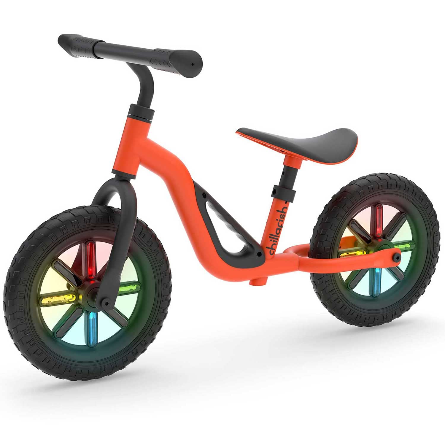 Bicicleta Balance Chillafish Charlie Glow, Ligera, Naranja - Venta Internacional.