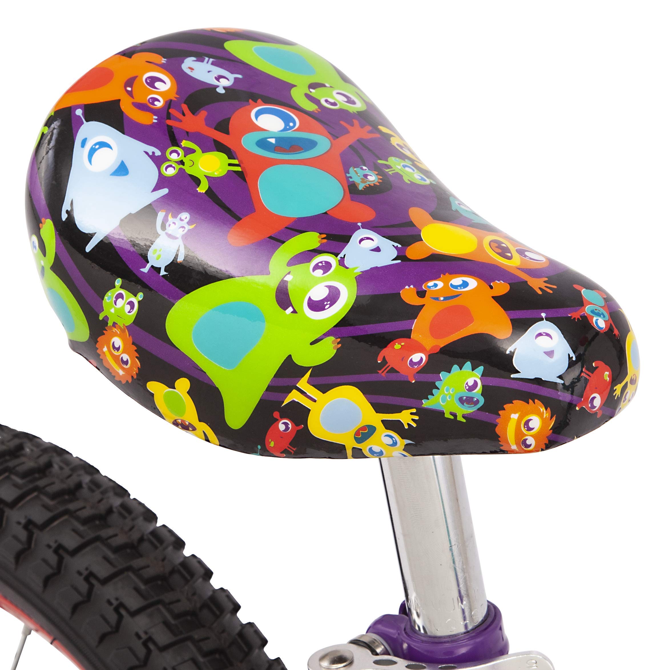 Foto 7 pulgar | Ruedas Bike Pacific Funny Monsters Para Niños De 12 Pulgadas, Color Morado De 3 A 5 Años - Venta Internacional.