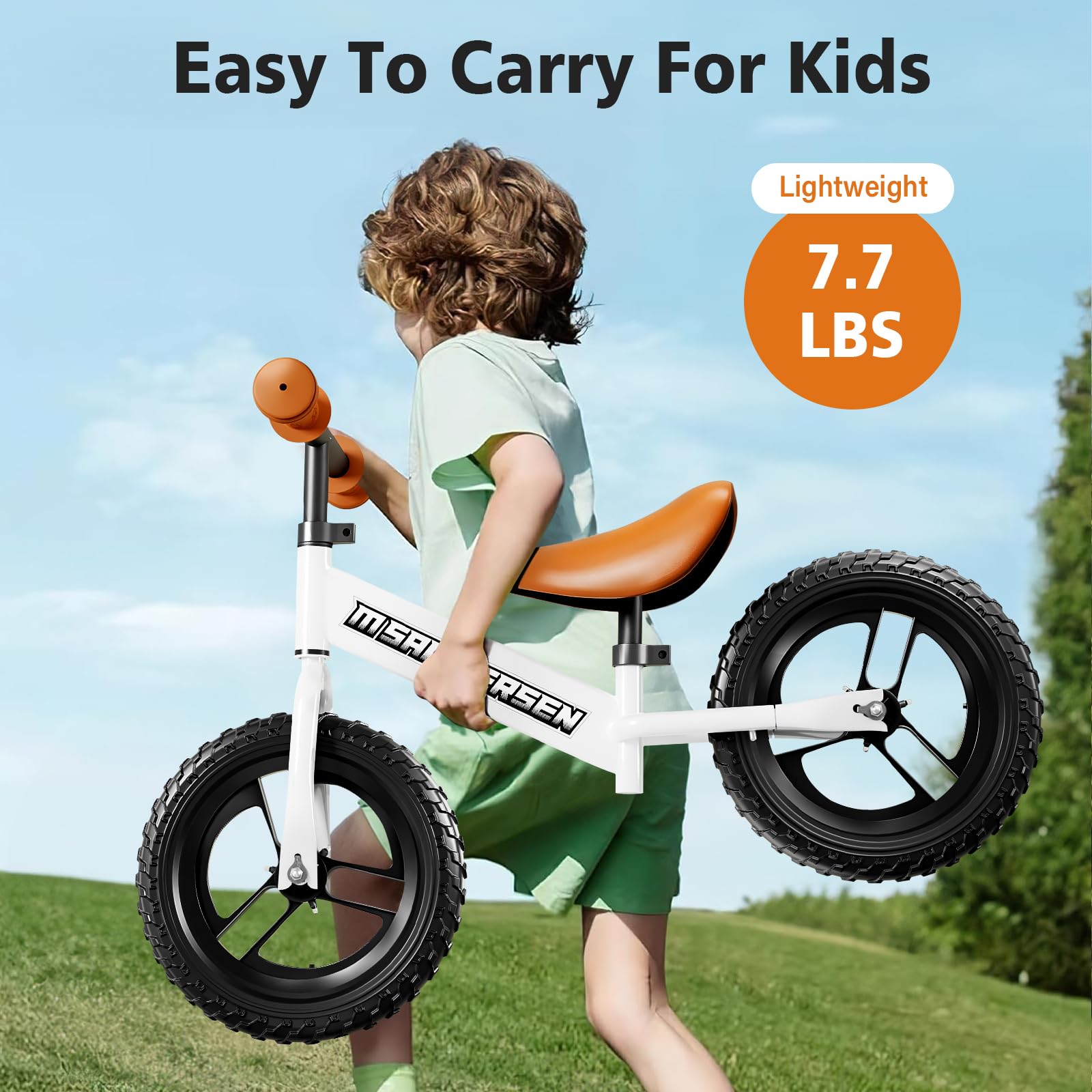 Foto 7 pulgar | Bicicleta Balance M Sanmersen Con Iluminación Colorida De 2 A 5 Años - Venta Internacional.