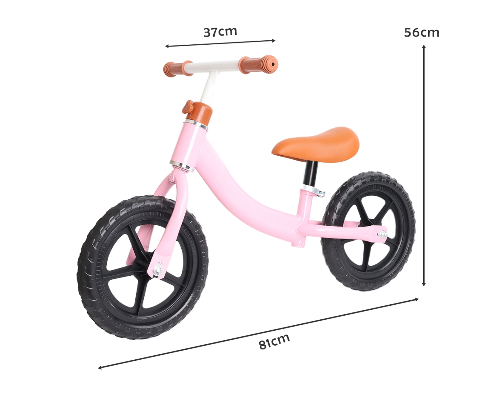 Foto 4 pulgar | Bicicleta De Equilibrio Y Balance Basitex Color Rosa